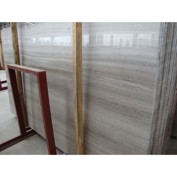 white wood vein marble