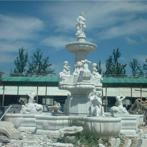 marble fountain