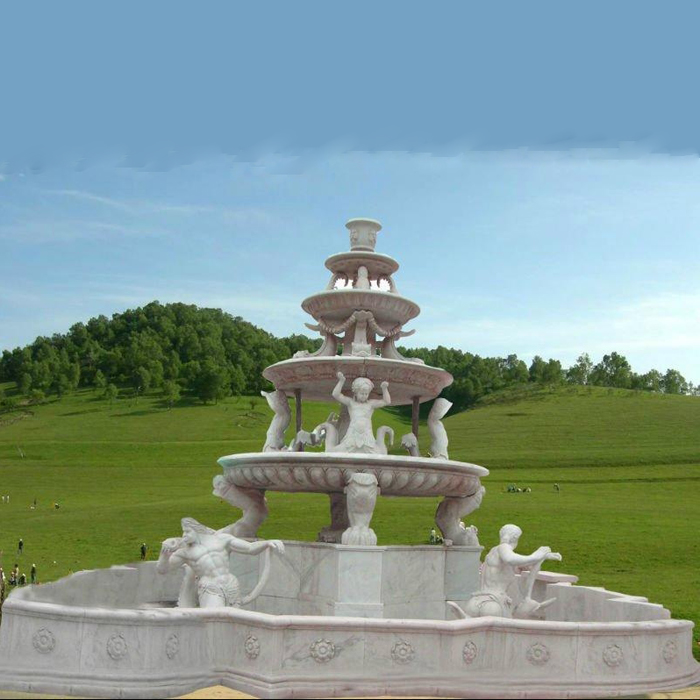 marble fountain