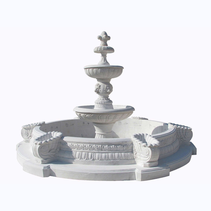 marble fountain