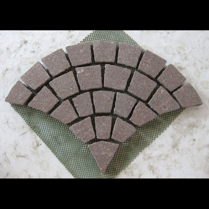 fan paver stone