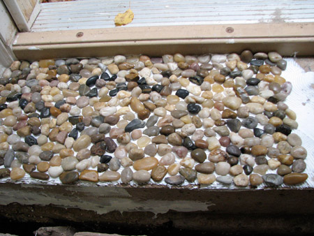 mix pebble tiles